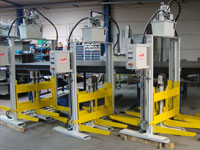 Dubbele hydraulische liften, draagvermogen 1000kg